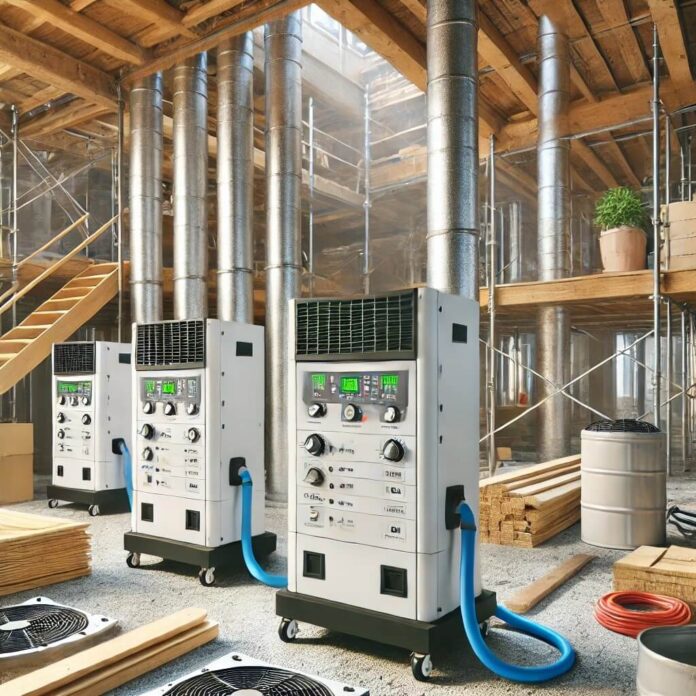 Kontrola Wilgoci na Placu Budowy – Które Osuszacze Powietrza Są Najlepsze