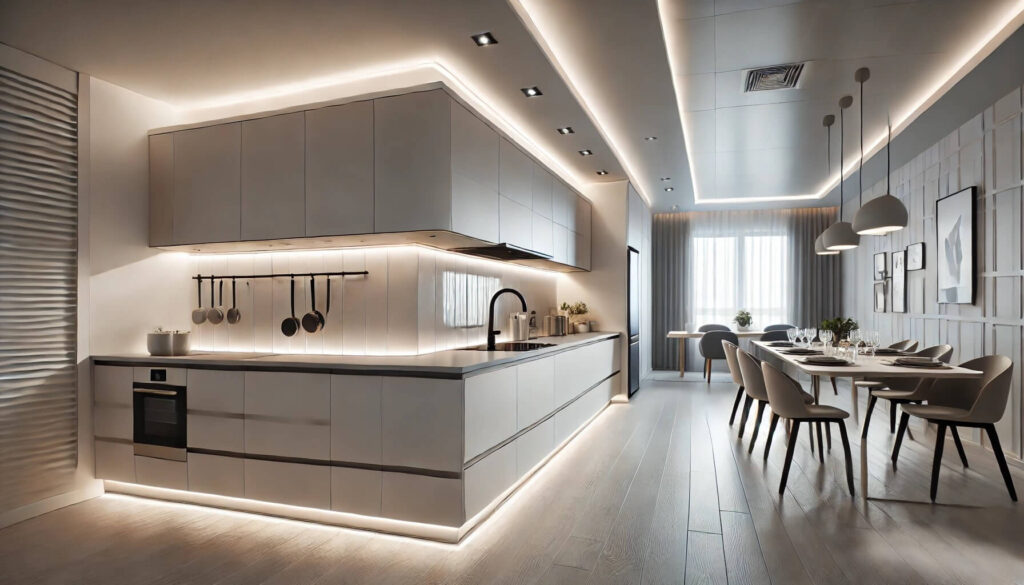 Nowoczesne oświetlenie LED do kuchni – oszczędność i styl