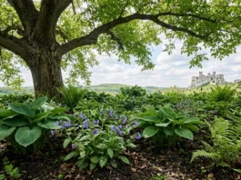Co posadzić pod orzechem włoskim