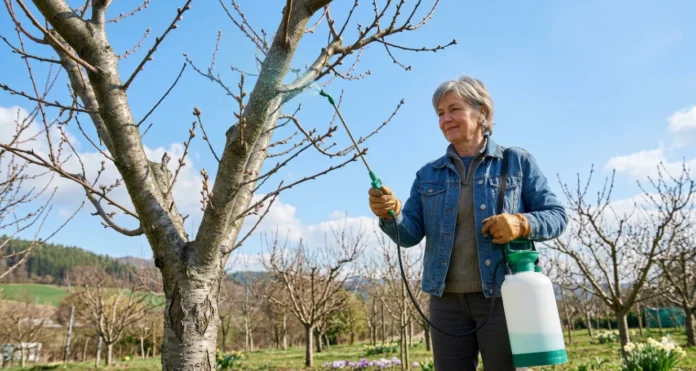 Ekologiczny oprysk na kędzierzawość liści